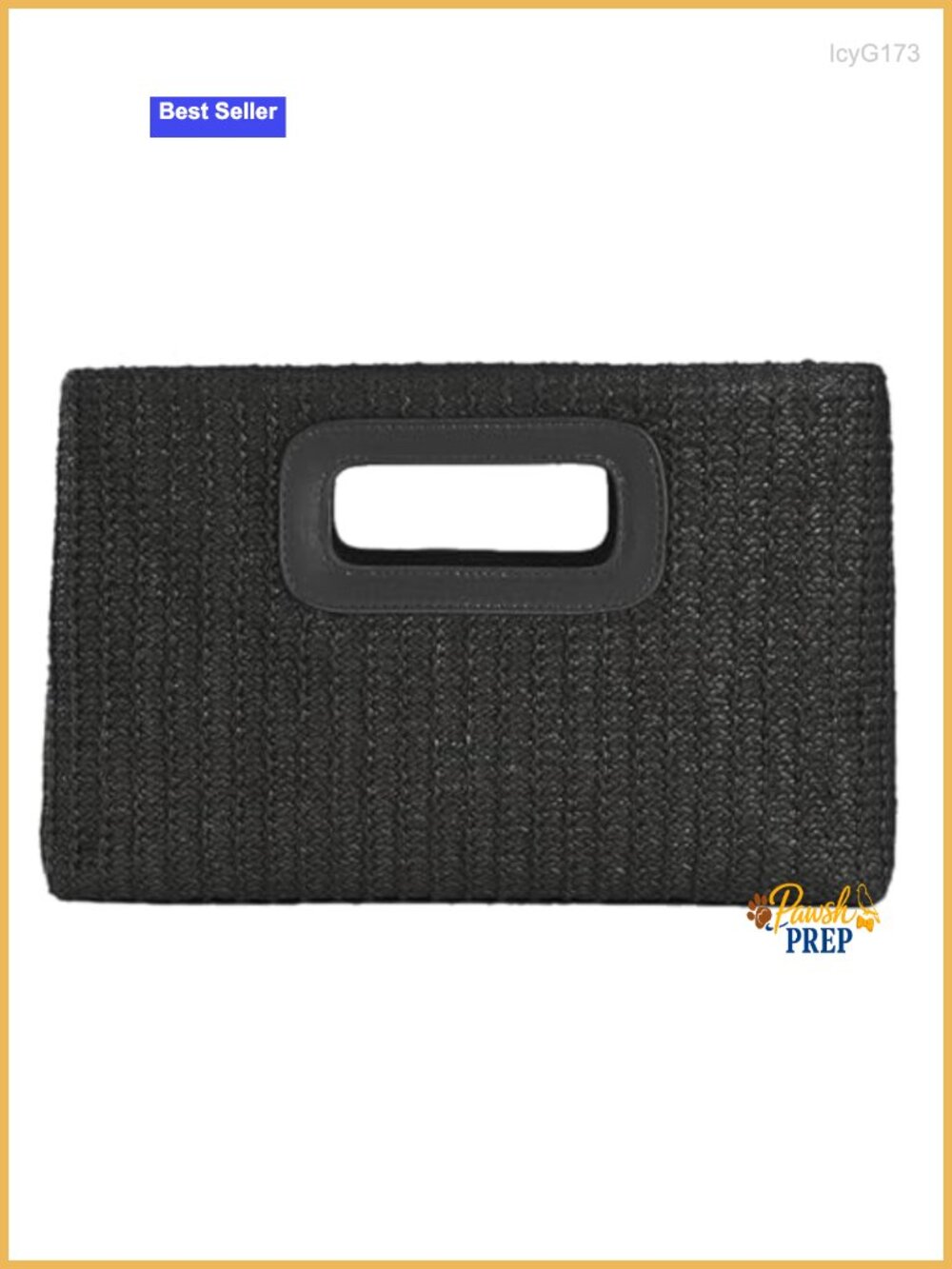 Straw Woven Clutch Purse Top Handle Crossbody Handbag Boho Evening Envelope